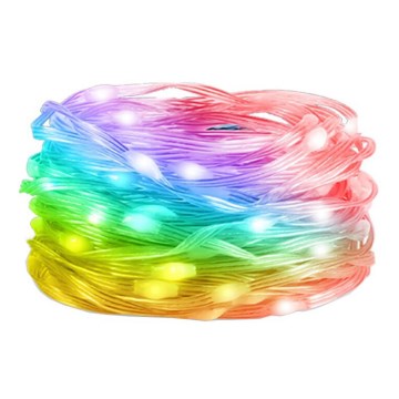 Rabalux - Striscia LED RGB LED/3,2W/5V 10m IP44 Wi-Fi + telecomando