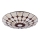 Rabalux - Tiffany plafoniera in vetro colorato 2xE27/60W/230V diametro 40 cm