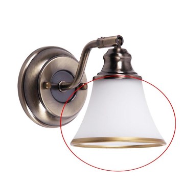 Rabalux - Vetro di ricambio per faretto GRANDO E14 diametro 11 cm