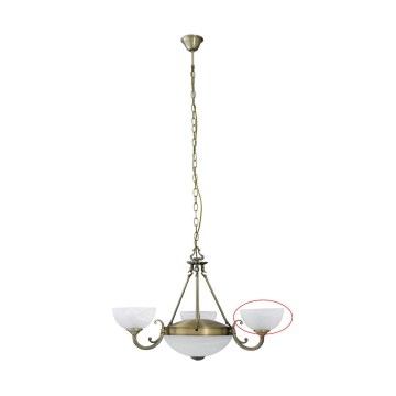 Rabalux - Vetro di ricambio per lampadario MARLENE E14