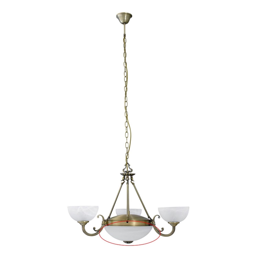 Rabalux - Vetro di ricambio per lampadario MARLENE E27