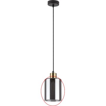 Rabalux - Vetro di ricambio per portalampade E27 Ø 13 cm