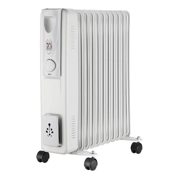 Radiatore a olio con 11 elementi — 1000/1500/2500 W, 230 V