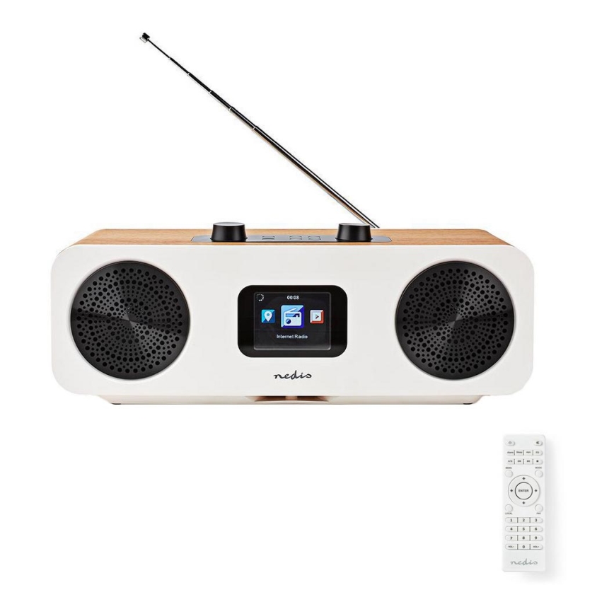 Radio con internet multifunzione 34W/230V DAB+ FM Wi-Fi Bluetooth USB + TC