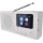 Radio DAB DAB+ FM 3W/5V/4xAA bianco