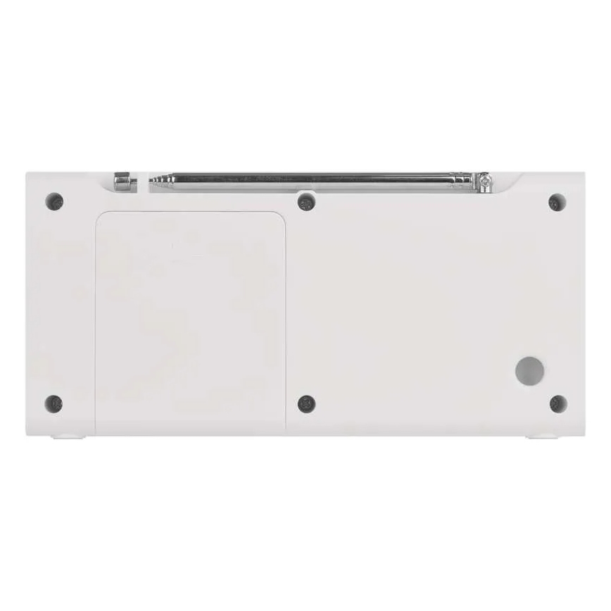 Radio DAB DAB+ FM 3W/5V/4xAA bianco