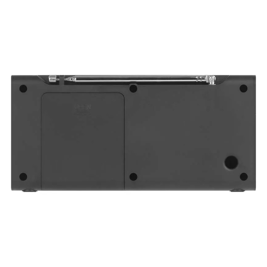 Radio DAB DAB+ FM 3W/5V/4xAA nero