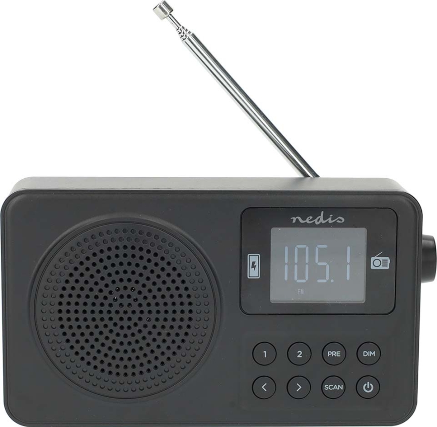 Radio FM 2W/5V 1900 mAh