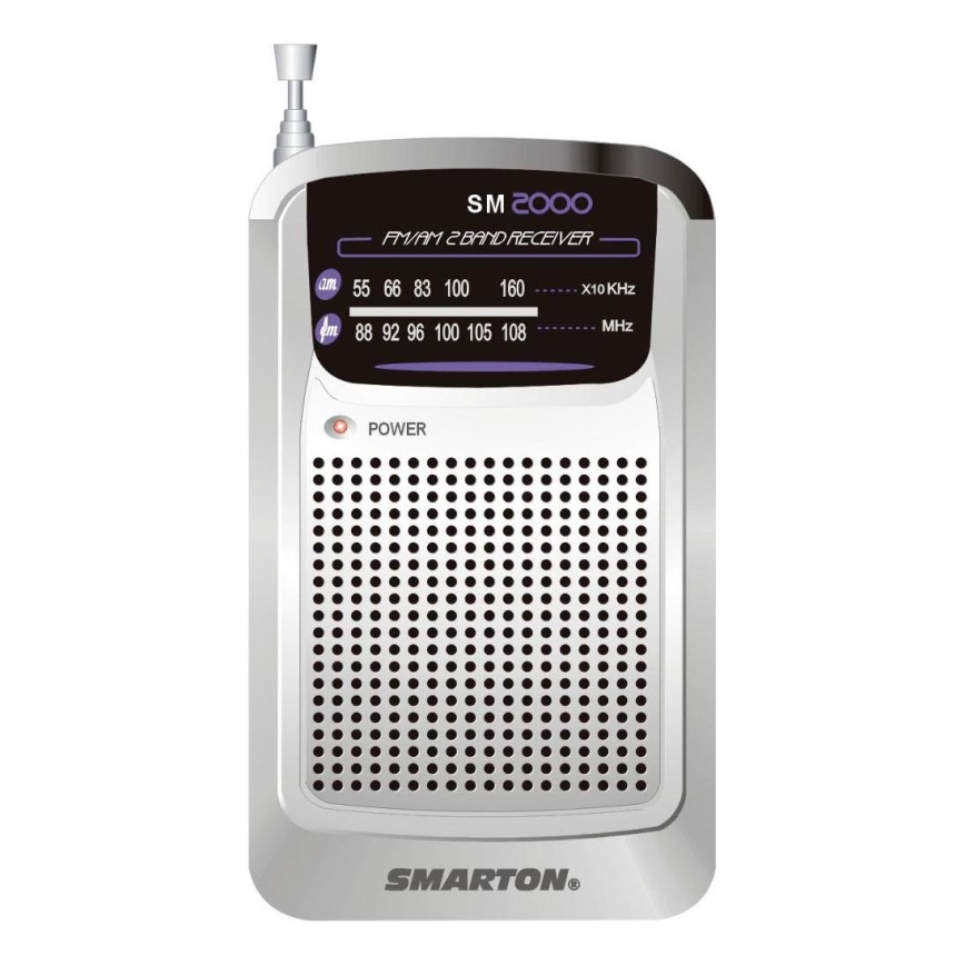 Radio tascabile FM/AM 2xAA
