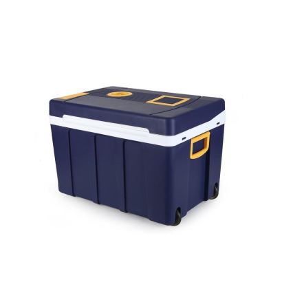 Raffreddatore portatile 60 W/230/12 V 50 l blu/giallo