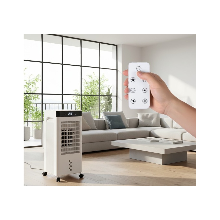 Raffrescatore d'aria portatile VIENTO COOL 65W/230V bianco + telecomando