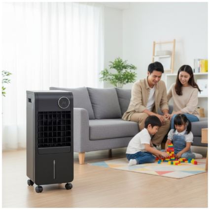 Raffrescatore d'aria portatile VIENTO COOL-R 65W/230V, nero + telecomando