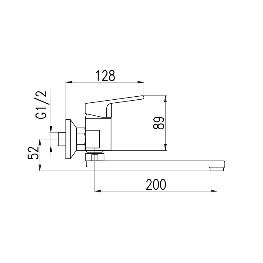 RAV Slezák CO101.5/23Z - Miscelatore per lavabo COLORADO cm, finitura oro lucido