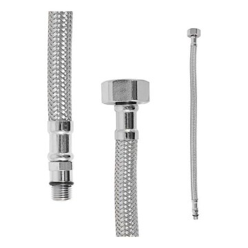 RAV Slezák IF0038 - Flessibile di collegamento FLEXI 35 cm, cromo lucido