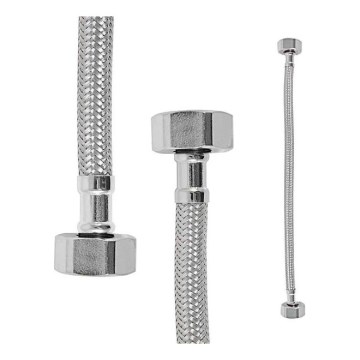 RAV Slezák IF0155.0 - Tubo flessibile di collegamento FLEXI 10 cm, cromo lucido