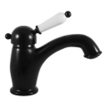 RAV Slezák L526.0CMAT - Miscelatore per lavabo LABE RETRO 15,3 cm nero opaco