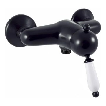 RAV Slezák L581.5CMAT - Miscelatore doccia LABE RETRO 12,3 cm nero opaco