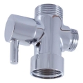 RAV Slezák MD0629 - Deviatore in ceramica per aste doccia cromo lucido