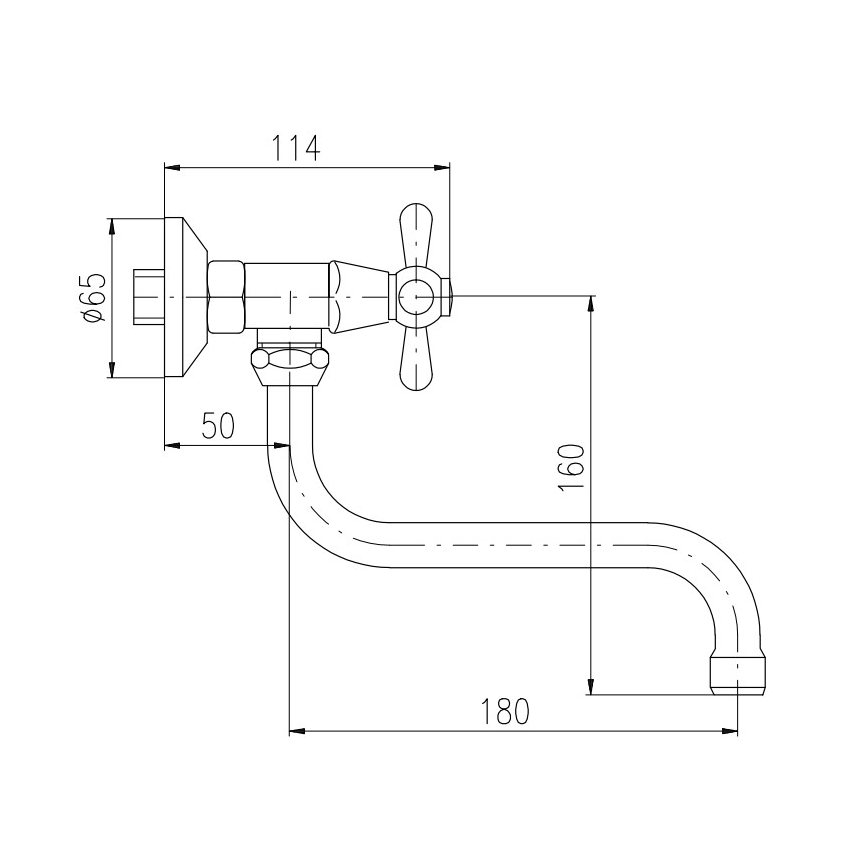 RAV Slezák MK101.5/21CMATSM - Miscelatore per lavello/lavabo MORAVA RETRO nero/ottone