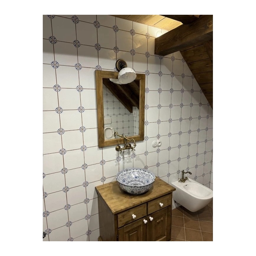 RAV Slezák MK102.5/28SM - Miscelatore per lavello/lavabo MORAVA RETRO 16,8 cm in ottone antico