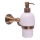 RAV Slezák MKA0303SM - Dispenser per sapone MORAVA RETRO ottone antico