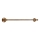 RAV Slezák MKA0701/65SM - Portasciugamani a parete MORAVA RETRO 65 cm, finitura ottone antico