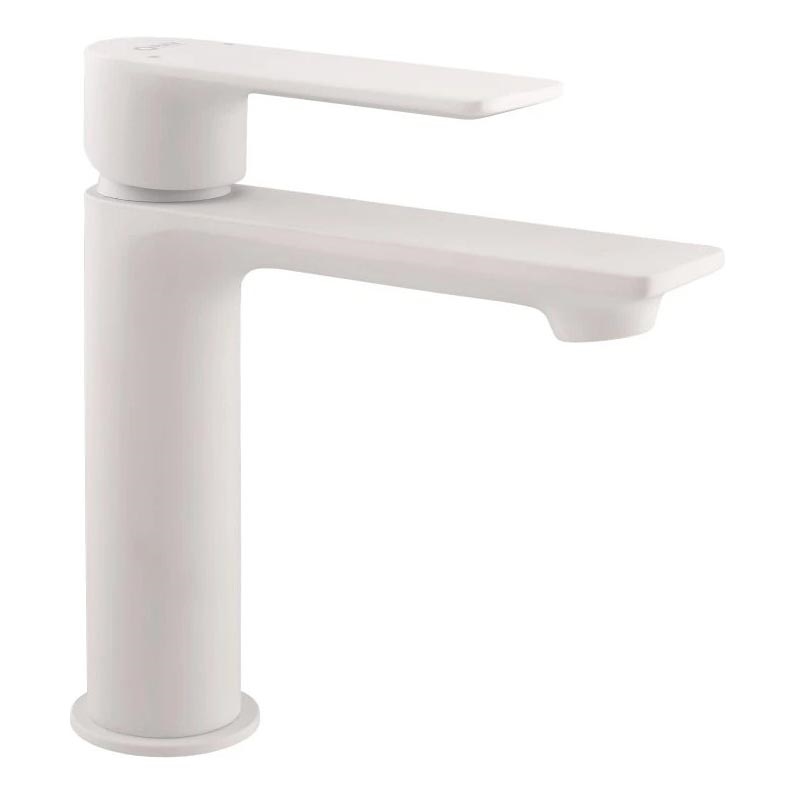 RAV Slezák NL126.0BMAT - Miscelatore per lavabo NIL 16,2 cm bianco opaco