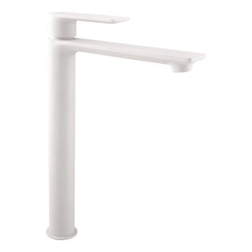 RAV Slezák NL130.0BMAT - Miscelatore per lavabo NIL 31,2 cm, bianco opaco