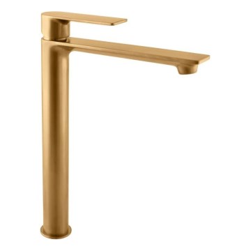 RAV Slezák NL130.0ZK - Miscelatore per lavabo NIL 31,2 cm, oro spazzolato