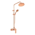 RAV Slezák NL182.5/7ZRK - Set doccia con miscelatore NIL, oro rosa spazzolato