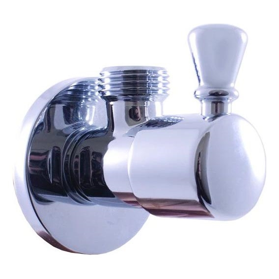 RAV Slezák RV0112 - Valvola angolare RETRO cromata lucida