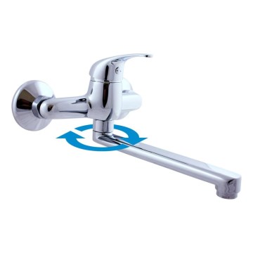 RAV Slezák SA001.5/23 - Miscelatore per lavello/lavabo SAZAVA cromo lucido