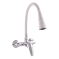 RAV Slezák SA002.5/13S - Miscelatore per lavello SAZAVA 32,3 cm grigio/cromo lucido