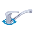 RAV Slezák SA015.0 - Miscelatore per lavabo SAZAVA 11,8 cm cromo lucido