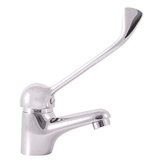 RAV Slezák SA626.0 - Miscelatore per lavabo con leva sanitaria SAZAVA 20,5 cm, cromo lucido