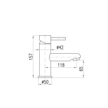 RAV Slezák SE426.0 - Miscelatore per lavabo JUNIOR 15,7 cm rosso/blu/verde