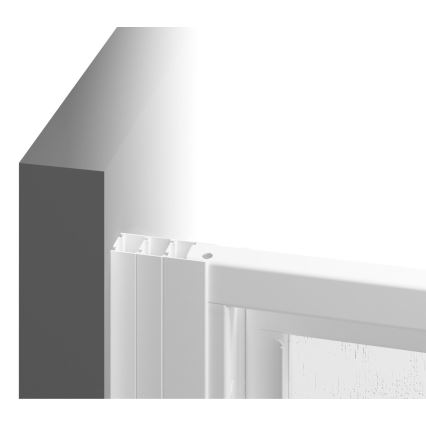 Ravak 00V701R211 - Porte doccia a tre ante SUPERNOVA 90x198 cm bianche