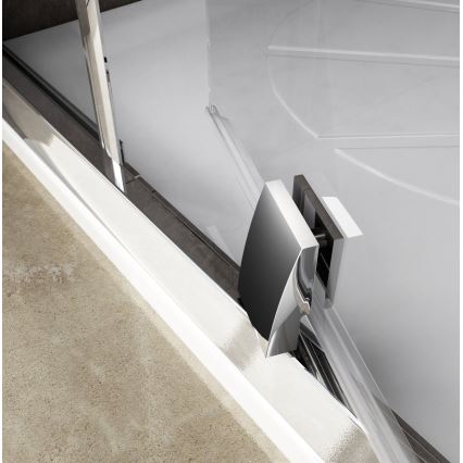 Ravak 37677U00Z1 - Box doccia angolare a tre ante PIVOT 90x90 cm satinato