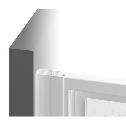 Ravak 940701R211 - Parete doccia fissa SUPERNOVA 90x198 cm bianca