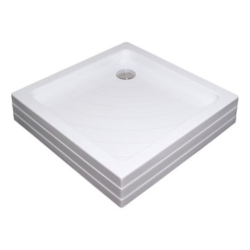 Ravak A007701120 - Piatto doccia quadrato ANGELA 90x90 cm bianco
