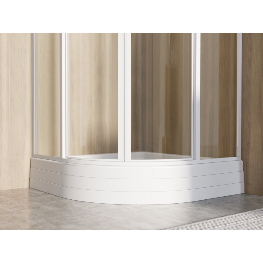 Ravak A204001120 - Piatto doccia quadrante RONDA 80x80 cm bianco