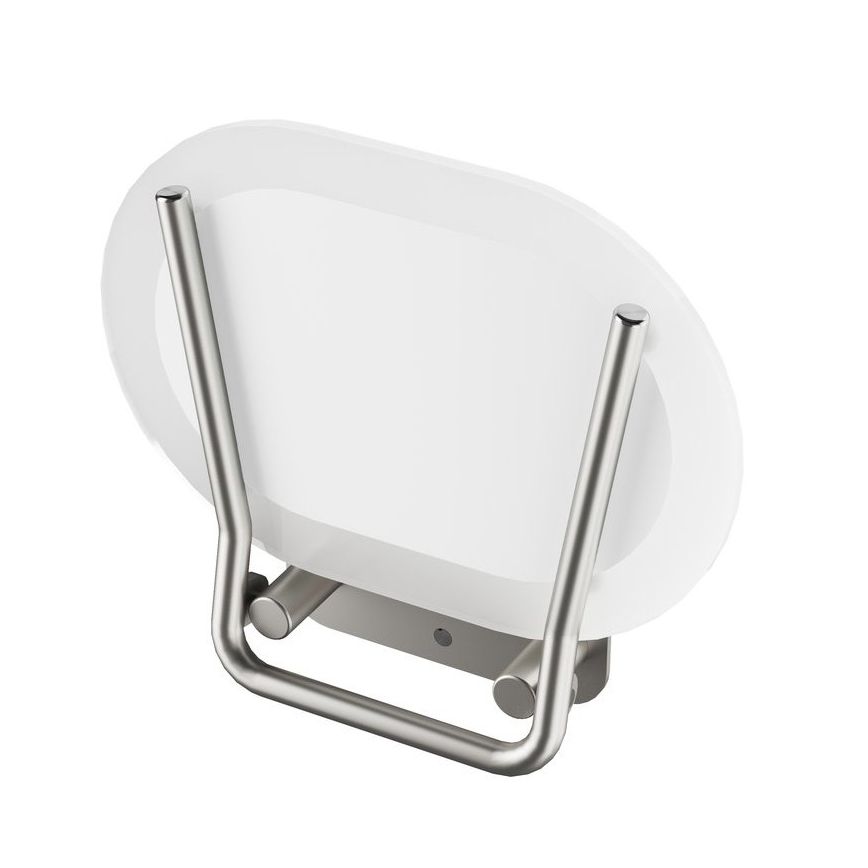 Ravak B8F0000029 - Sedile doccia ribaltabile OVO in acciaio inox