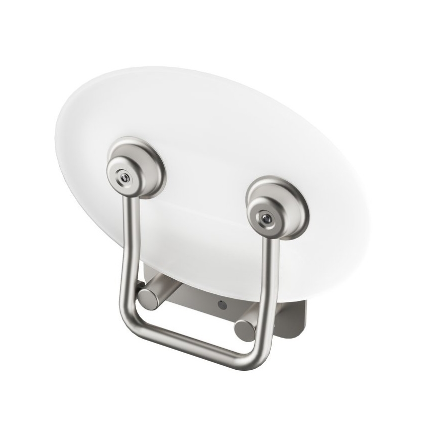 Ravak B8F0000048 - Sedile doccia ribaltabile OVO in acciaio inox