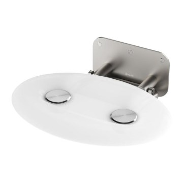 Ravak B8F0000049 - Sedile doccia ribaltabile OVO in acciaio inox