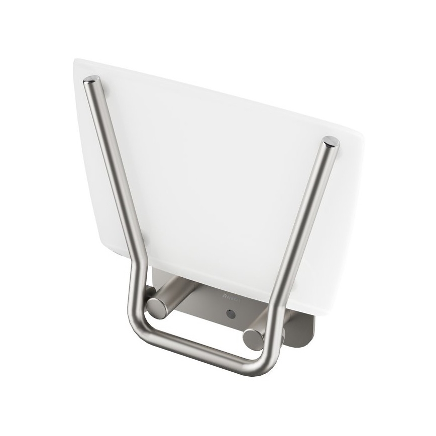 Ravak B8F0000051 - Sedile doccia ribaltabile OVO in acciaio inox