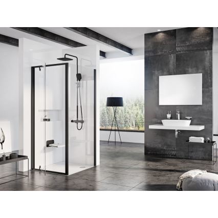 Ravak B8F0000060 - Sedile doccia ribaltabile OVO nero