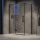 Ravak - Cabina doccia COOL 90x80 cm nera