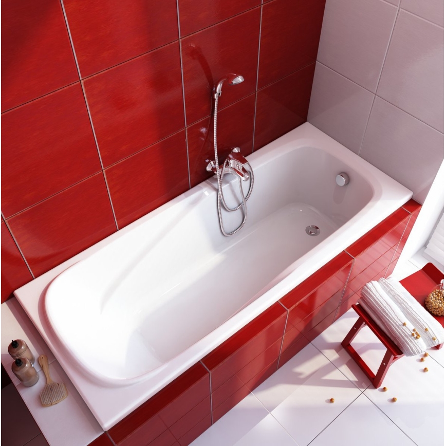 Ravak CO11000000 - Vasca da bagno VANDA 150x70 cm acrilico/bianco lucido