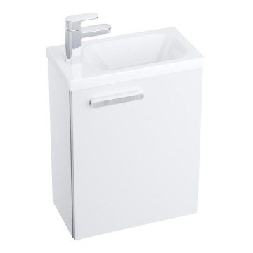 Ravak X000000538 - Mobile sottolavabo da bagno CHROME 40x50 cm bianco