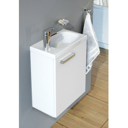 Ravak X000000538 - Mobile sottolavabo da bagno CHROME 40x50 cm bianco